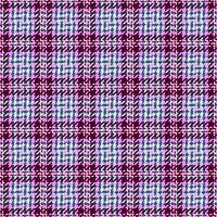 Popular seamless textile tartan, trade pattern plaid. Difficult background fabric texture check in pink and light colors. vector