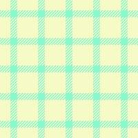 Coat pattern background, tradition texture plaid seamless. Flannel check fabric textile tartan in light and mint colors. vector