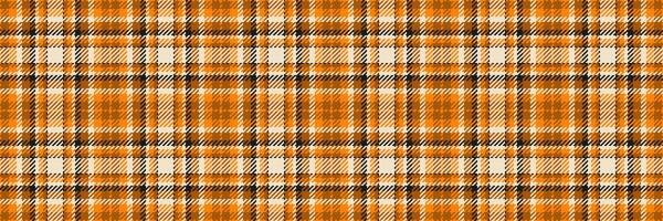 Design tartan background check, production plaid fabric. Repetition pattern texture seamless textile in orange and light colors. vector