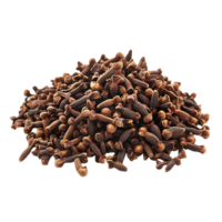 Heap of Dried Cloves for Culinary Use png