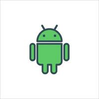 Android icon illustration vector