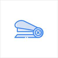A stapler icon on a white background vector