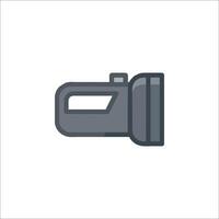 A camera icon on a white background vector