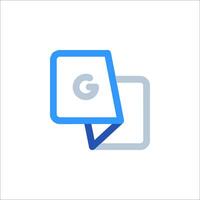 Google voice chat icon vector