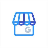 Google store icon vector