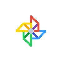 Google photos logo vector