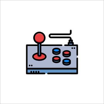 A game controller icon on a white background vector