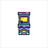 Arcade machine icon vector