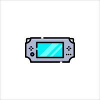 A game console icon on a white background vector