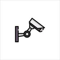 Security camera icon illustration vector
