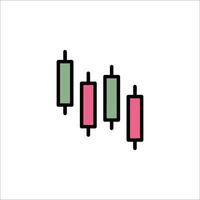 A line drawing of three candles on a white background vector