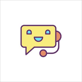 Chat bot icon, chat bot, chat bot icon, chat bot icon, chat bot icon, vector