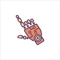 Robot hand icon, robot hand icon, robot hand icon, robot hand icon, robot hand vector