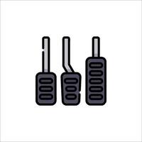 Three different types of screwdrivers on a white background vector