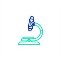 Microscope icon illustration vector