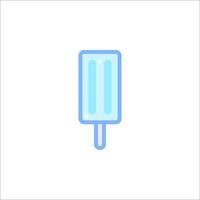 Ice cream icon on a white background vector
