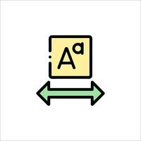 A letter with an arrow pointing to it vector