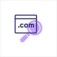 Com logo icon vector