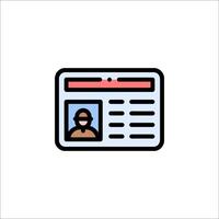 A person is looking at a computer screen with a web page vector