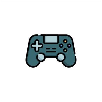 A game controller icon on a white background vector