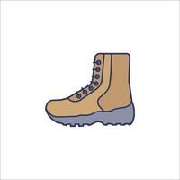 A pair of boots icon on a white background vector