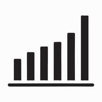 Trending Upward Graph Showing Exponential Growth Chart vector