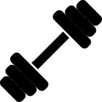 Barbell Icon Design Symbol vector
