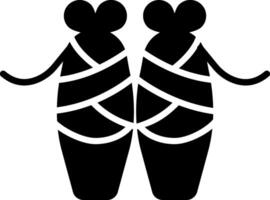 Ballet Icon Design Symbol vector