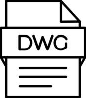 Dwg File Icon Design Symbol vector