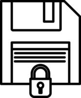 Disk Icon Design Symbol vector
