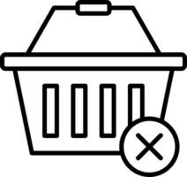 Cancel Icon Design Symbol vector