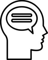 Head Icon Design Symbol vector