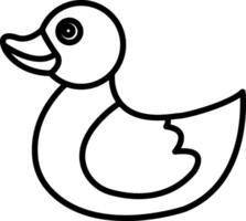 Duck Icon Design Symbol vector