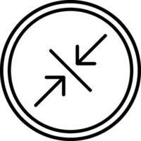 Expand Arrows Icon Design Symbol vector