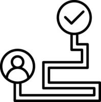 Journey Icon Design Symbol vector