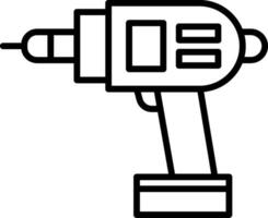 Drill Icon Design Symbol vector