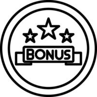 Bonus Icon Design Symbol vector