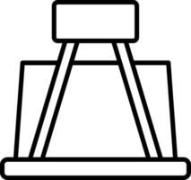 Clip Icon Design Symbol vector