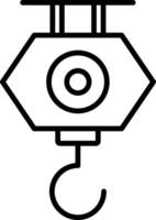 Crane Icon Design Symbol vector