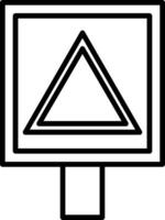 Emergency Diversion Icon Design Symbol vector