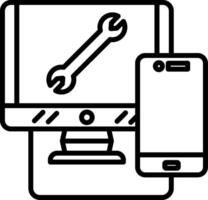 8 - Desktop Computer.svg vector