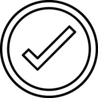 Checkmark Icon Design Symbol vector