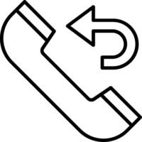 Callback Icon Design Symbol vector