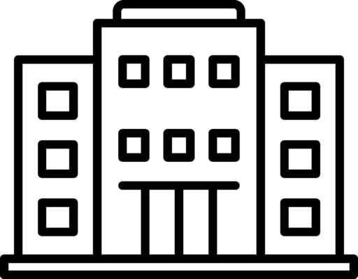 Hotel Icon Design Symbol
