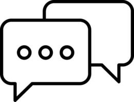 Chat Icon Design Symbol vector
