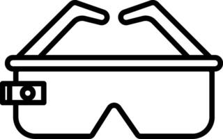 Ar Glasses Icon Design Symbol vector