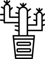 Cactus Icon Design Symbol vector