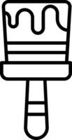 Brush Icon Design Symbol vector