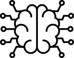 Brain Icon Design Symbol vector