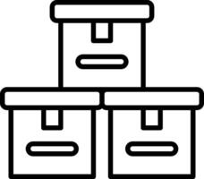 Box Icon Design Symbol vector
